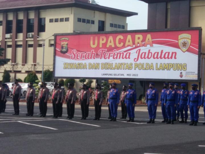 Dirlantas Polda Lampung Resmi Berganti